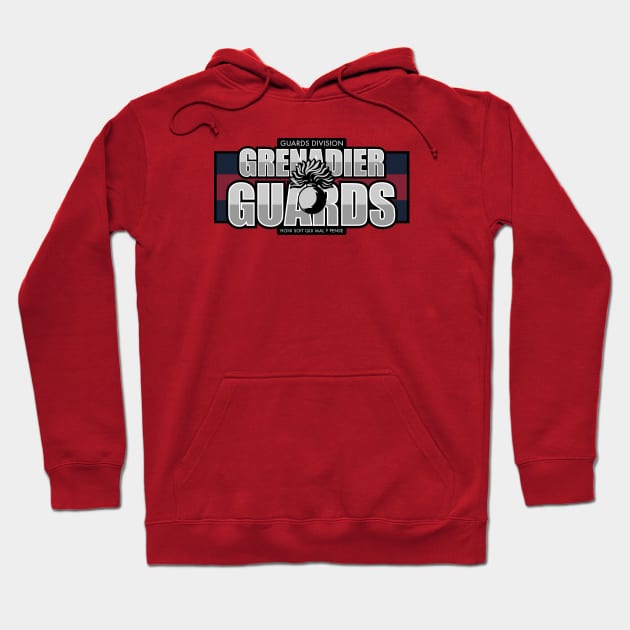 Grenadier Guards Hoodie by Firemission45